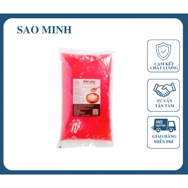 Hạt 3Q Dâu - BiBi Jelly 2kg
